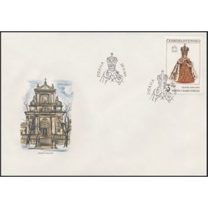 2988-2989 FDC (s&eacute;rie) - Pražsk&eacute; a bratislavsk&eacute; motivy