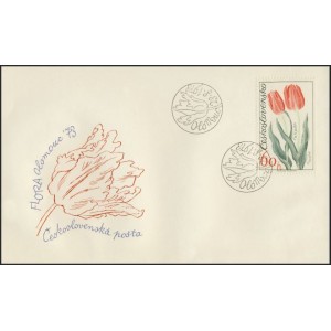 2036-2041 FDC (s&eacute;rie) - Fl&oacute;ra Olomouc