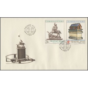 2549-2550 FDC - Pražsk&yacute; hrad