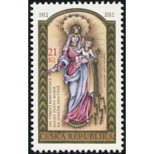 0725 - 100. v&yacute;roč&iacute; korunovace sochy Panny Marie na Sv. Host&yacute;ně