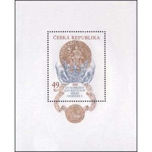 0741A (ar&scaron;&iacute;k) - 800 let od vyd&aacute;n&iacute; Zlat&eacute; buly sicilsk&eacute; kr&aacute;lem Fridrichem II.