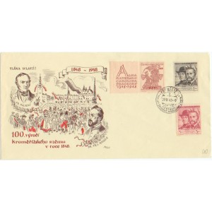 Př&iacute;ležitostn&aacute; ob&aacute;lka ke 100. v&yacute;roč&iacute; Kroměř&iacute;žsk&eacute;ho sněmu