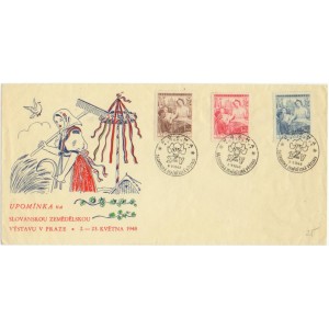 Př&iacute;ležitostn&aacute; ob&aacute;lka Slovansk&eacute; zemědělsk&eacute; v&yacute;stavy 1948
