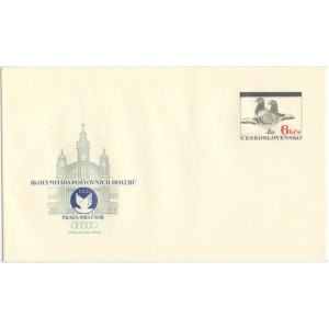 COB81 - Olympi&aacute;da po&scaron;tovn&iacute;ch holubů, Praha 1983