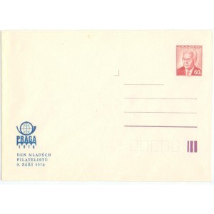 COB59 - Gust&aacute;v Hus&aacute;k - Den mlad&yacute;ch filatelistů