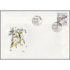 0034 FDC - XVII. zimn&iacute; olympijsk&eacute; hry Lillehammer 1994