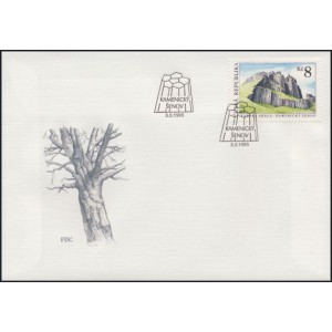0078-79 FDC (s&eacute;rie) - Kr&aacute;sy na&scaron;&iacute; vlasti - skaln&iacute; &uacute;tvary