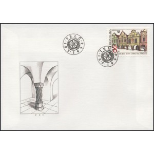 0039-40 FDC (s&eacute;rie) - Kr&aacute;sy na&scaron;&iacute; vlasti - UNESCO
