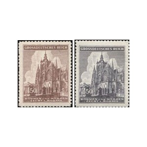 PČM 120-121 (s&eacute;rie) - Chr&aacute;m svat&eacute;ho V&iacute;ta