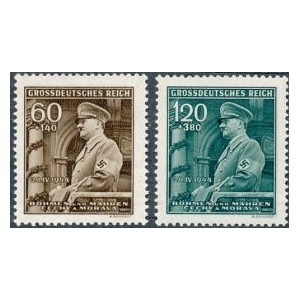PČM 116-117 (s&eacute;rie) - Adolf Hitler