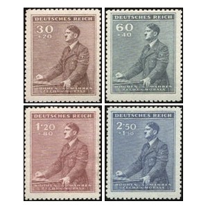 PČM 74-77 (s&eacute;rie) - Adolf Hitler