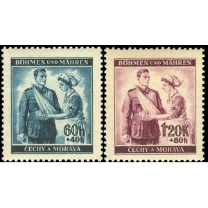 PČM 50-51 (s&eacute;rie) - Německ&yacute; Červen&yacute; kř&iacute;ž
