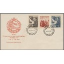 0620-622 FDC (s&eacute;rie) - Měs&iacute;c československo-sovětsk&eacute;ho př&aacute;telstv&iacute;