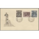 0575-577 FDC (s&eacute;rie) - Prvn&iacute; pětilet&yacute; pl&aacute;n
