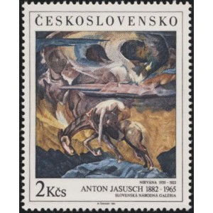 2917-2919 (s&eacute;rie) - Uměn&iacute; 1989