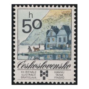 2904-2907 (s&eacute;rie) - Bien&aacute;le ilustrac&iacute; Bratislava 1989