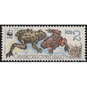 2898-2901 (s&eacute;rie) - Ochrana př&iacute;rody - obojživeln&iacute;ci