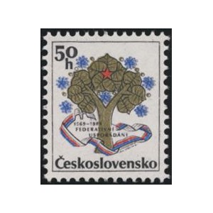 2874 - 20. v&yacute;roč&iacute; československ&eacute; federace