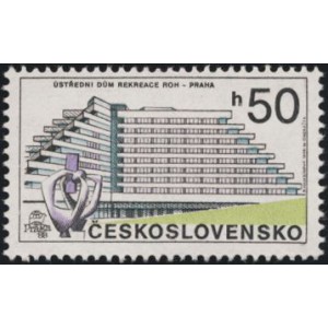 2853-2856 (s&eacute;rie) - Praha současnosti - Praga 88