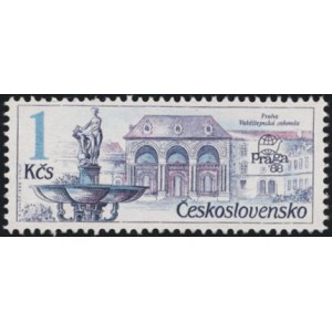 2847-2850 (s&eacute;rie) - Pražsk&eacute; font&aacute;ny - Praga 88