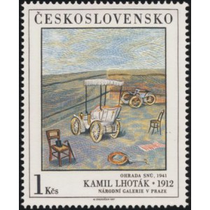 2818-2822 (s&eacute;rie) - Uměn&iacute; 1987