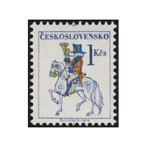 2814 - Po&scaron;tovn&iacute; embl&eacute;my - PRAGA 1988