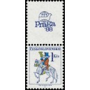 2814 KH - Po&scaron;tovn&iacute; embl&eacute;my - PRAGA 1988