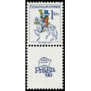 2814 KD - Po&scaron;tovn&iacute; embl&eacute;my - PRAGA 1988