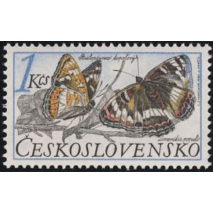 2785-2788 (s&eacute;rie) - Ochrana př&iacute;rody - mot&yacute;li