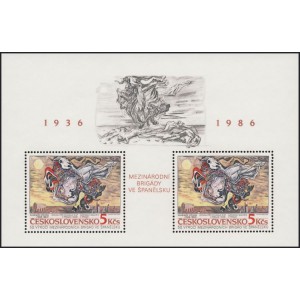 2763A (ar&scaron;&iacute;k) - 50. v&yacute;roč&iacute; Interbrig&aacute;d ve &Scaron;panělsku