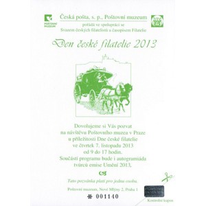 PPM13 - Den česk&eacute; filatelie 2013