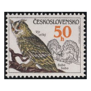 2758-2762 (s&eacute;rie) - Ochrana př&iacute;rody - ptactvo