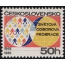 2706 - 40. v&yacute;roč&iacute; Světov&eacute; odborov&eacute; federace