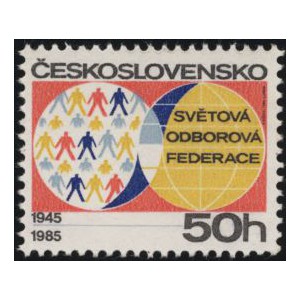 2706 - 40. v&yacute;roč&iacute; Světov&eacute; odborov&eacute; federace