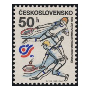 2699-2700 (s&eacute;rie) - Československ&aacute; spartaki&aacute;da 1985