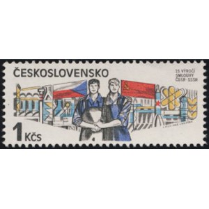 2697-2698 (s&eacute;rie) - V&yacute;roč&iacute; smlouvy ČSSR-SSSR a Var&scaron;avsk&eacute; smlouvy