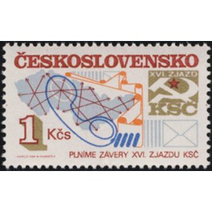 2668-2670 (s&eacute;rie) - &Uacute;spěchy socialistick&eacute; v&yacute;stavby v ČSSR