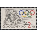 2629 - Sarajevo 1984 - běh na lyž&iacute;ch
