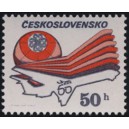 2605-2607 (s&eacute;rie) - Světov&yacute; rok komunikac&iacute; - 60 let ČSA