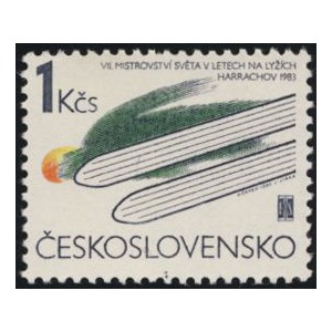 2585 - VII. MS v letech na lyž&iacute;ch Harrachov 1983