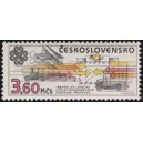 2584 - 60 let leteck&eacute; a 75 let automobilov&eacute; po&scaron;tovn&iacute; přepravy v ČSSR