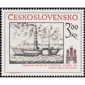 2555-2556 (s&eacute;rie) - Bratislavsk&eacute; historick&eacute; motivy