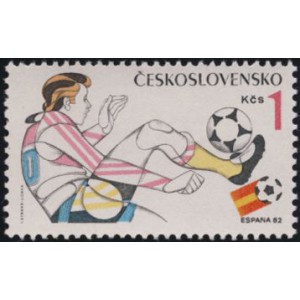 2521-2523 (s&eacute;rie) - XII. MS ve fotbale - &Scaron;panělsko 1982