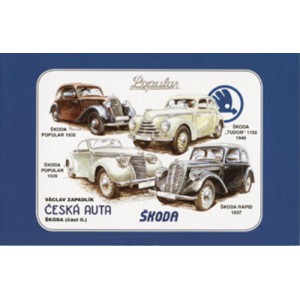 VZS17 - V&aacute;clav Zapadl&iacute;k - Česk&aacute; auta - &Scaron;koda II