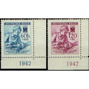PČM 100-101 (s&eacute;rie s DČ) - Německ&yacute; Červen&yacute; kř&iacute;ž