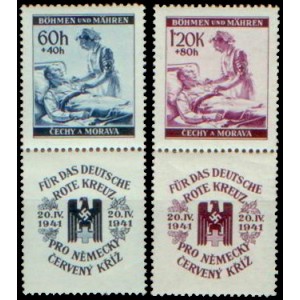 PČM 52-53 (s&eacute;rie KD) - Německ&yacute; Červen&yacute; kř&iacute;ž