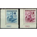 PČM 100-101 (s&eacute;rie s DČ) - Německ&yacute; Červen&yacute; kř&iacute;ž