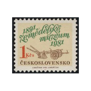 2488 - 90. v&yacute;roč&iacute; Zemědělsk&eacute;ho muzea