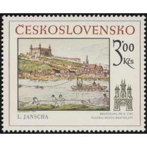 2410-2411 (s&eacute;rie) - Bratislavsk&eacute; historick&eacute; motivy