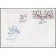 0002 FDC - Mistrovství světa v krasobruslení Praha 1993